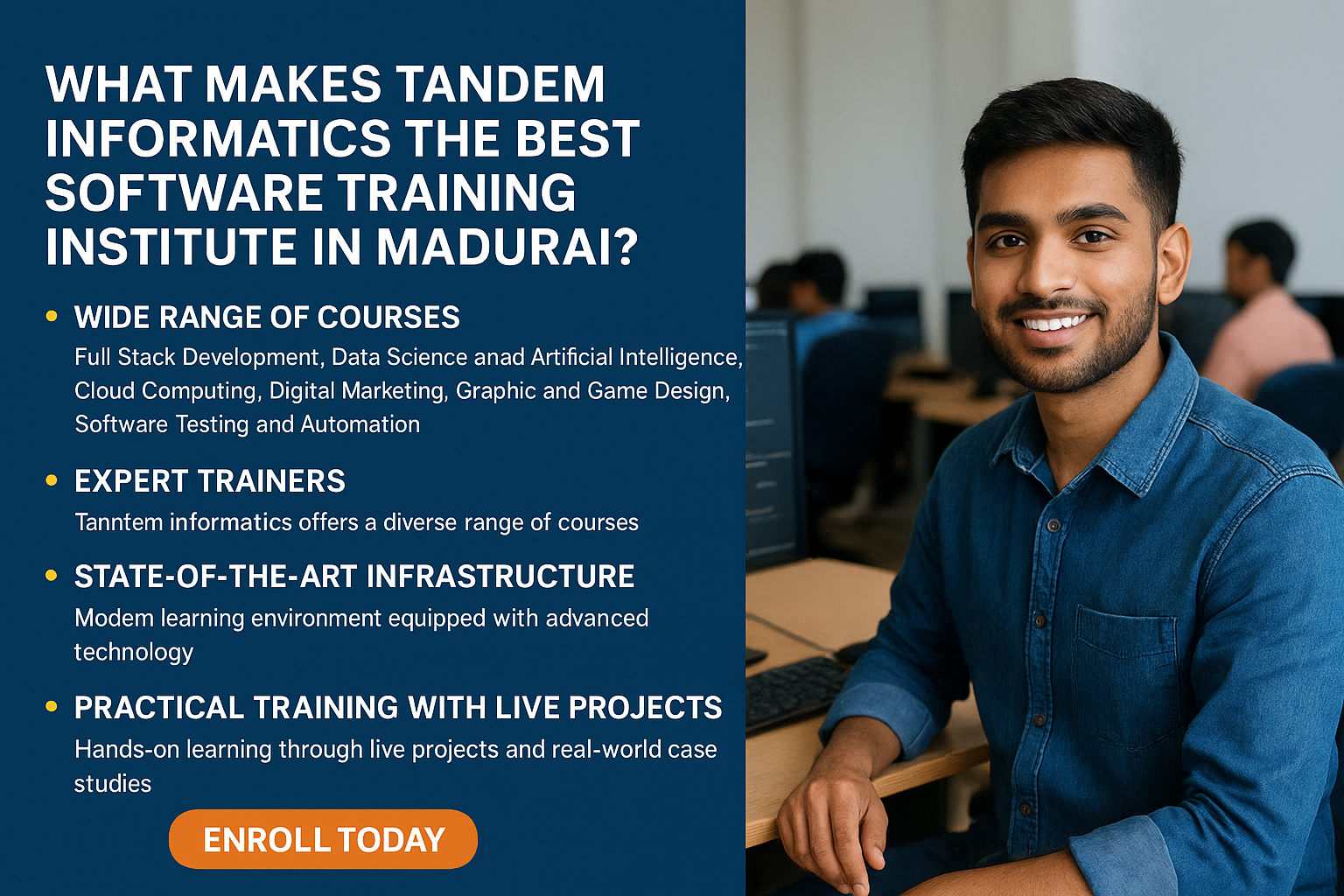 Best Software Training in Madurai – Tandem